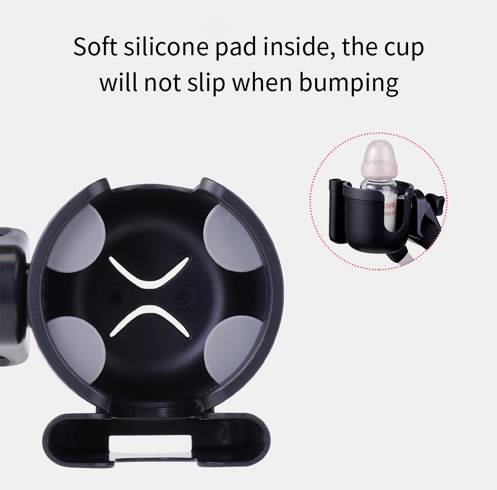 Sunveno Baby Stroller Cup Holder Stroller for Milk Bottles Bicycle Bike Bottle Holder Stroller Accessories Baby Accessories